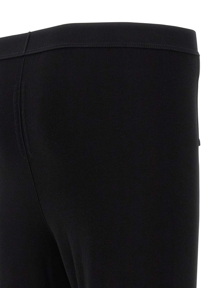 Rick Owens Black Wool Leggings