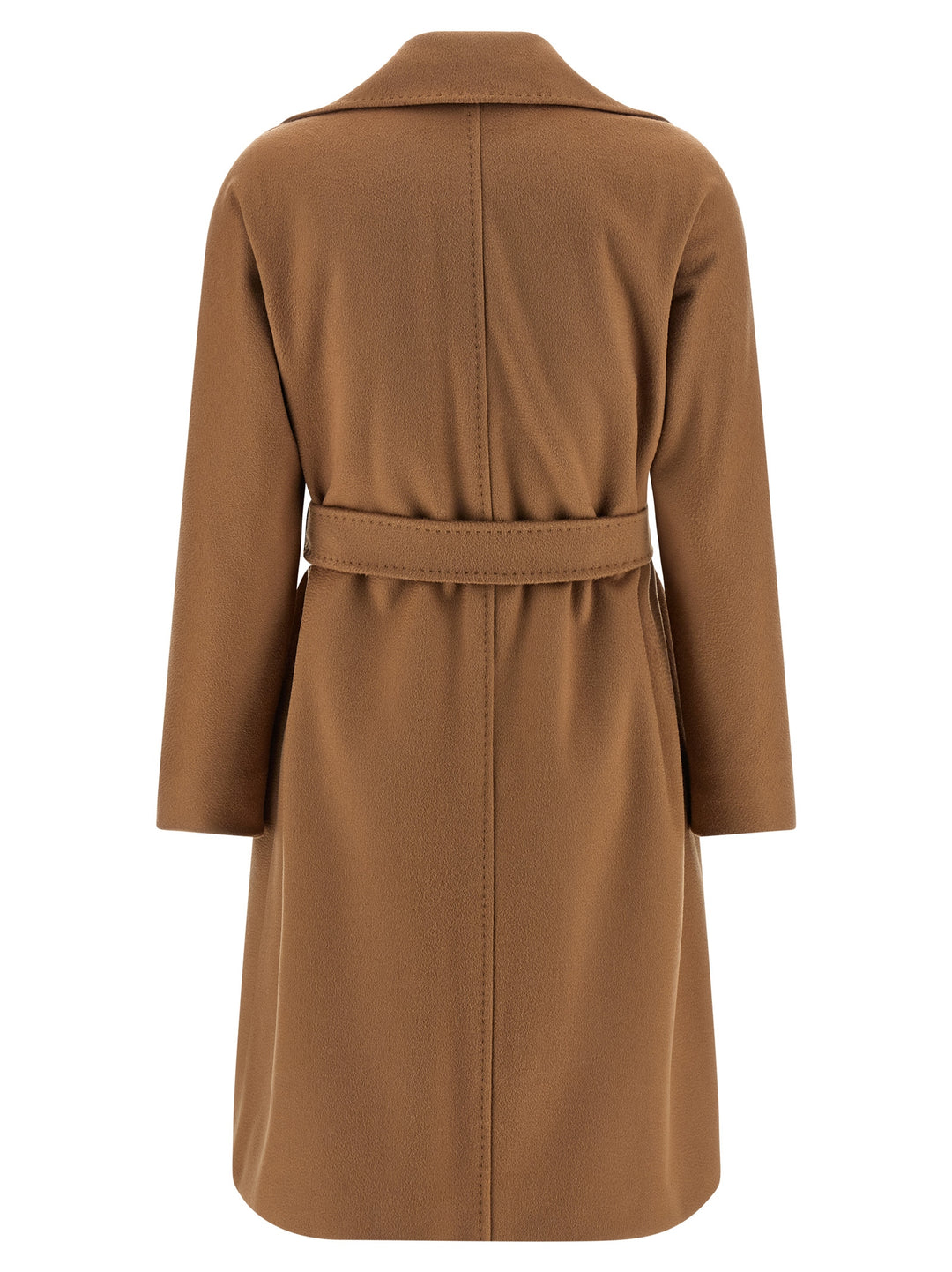 Max Mara Brown Virgin Wool Coat