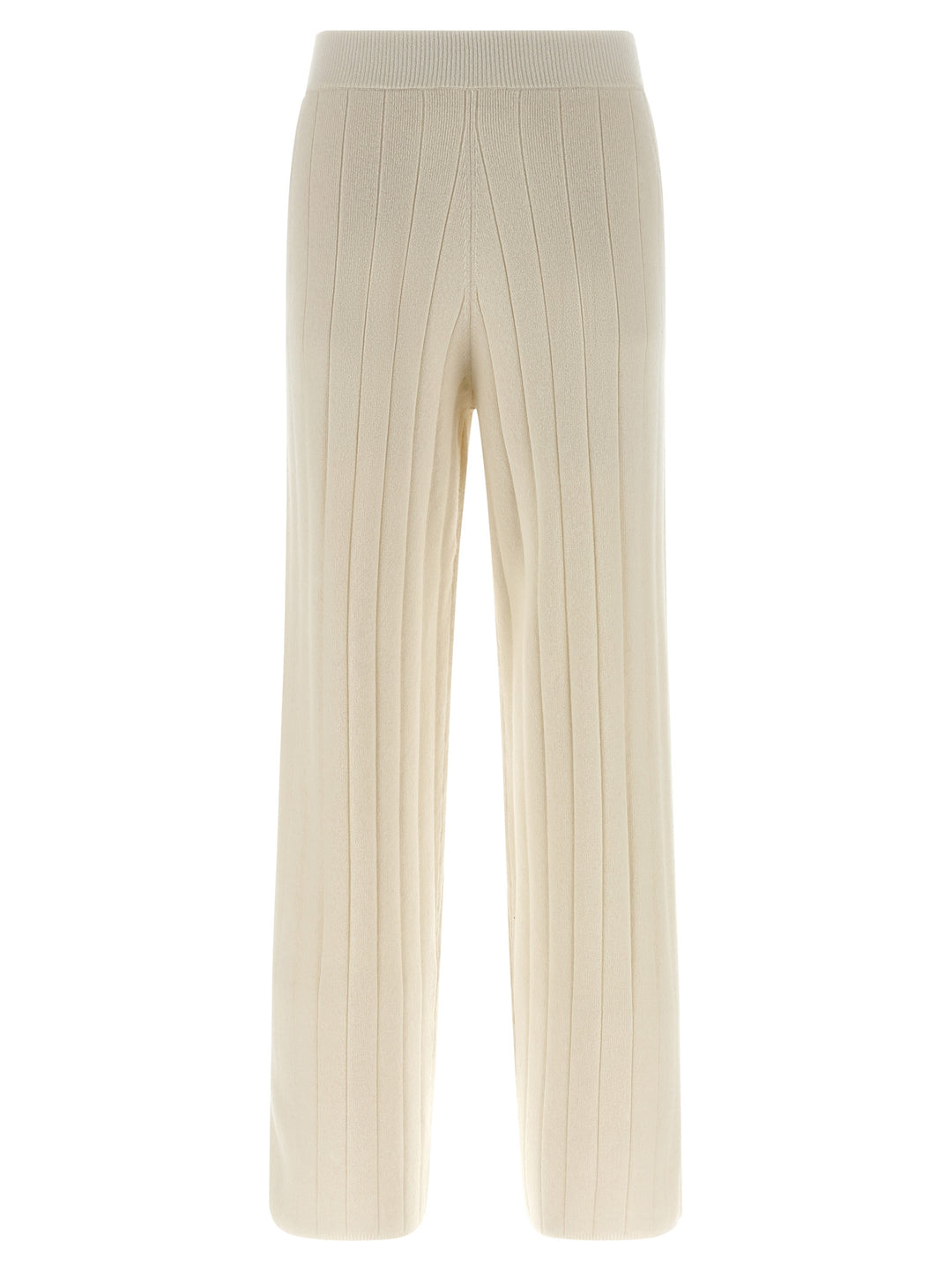 Max Mara White Cashmere Joggers (Workout Pants)