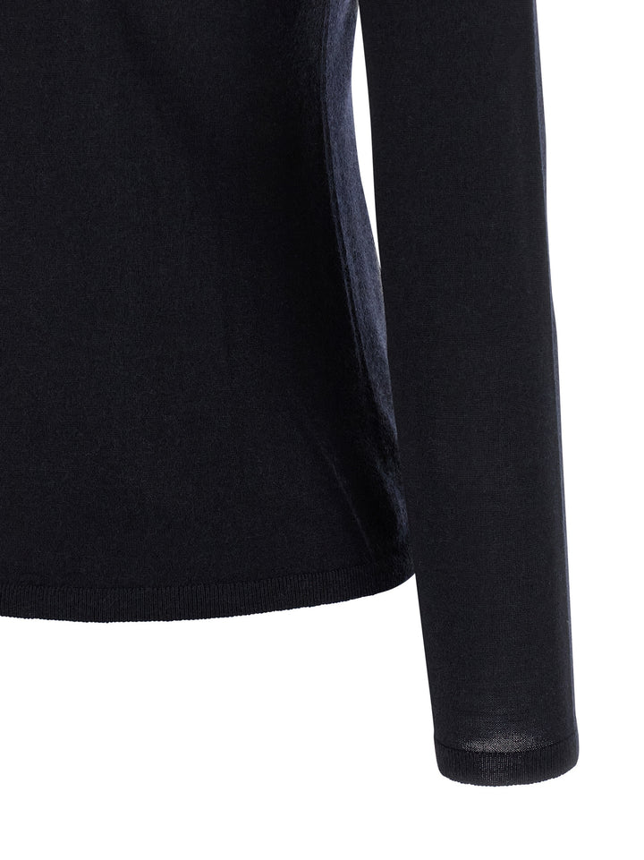 Max Mara Blue Cashmere Cardigan