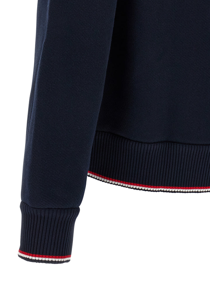 Thom Browne Blue Cotton Sweatshirt