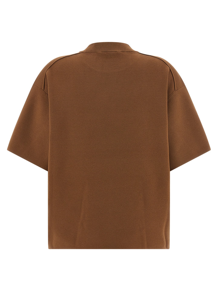 Max Mara Brown Viscose Cardigan