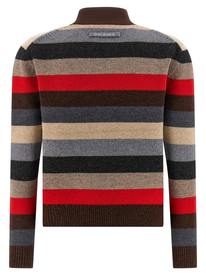 Tory Burch Multicolor Wool Cardigan
