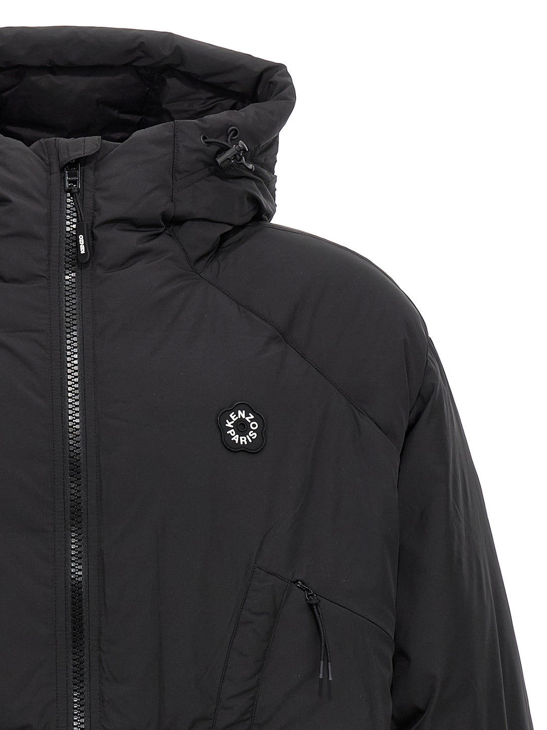 Kenzo Black Polyester Shell Jacket