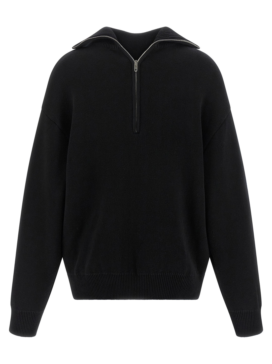 Balenciaga Black Cotton Cardigan