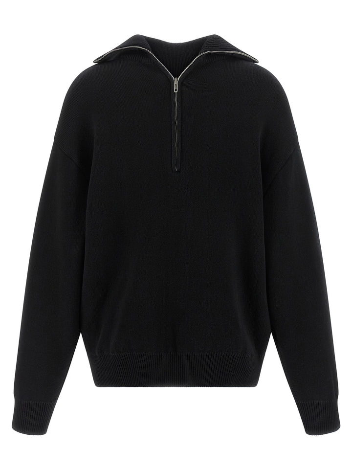 Balenciaga Black Cotton Cardigan