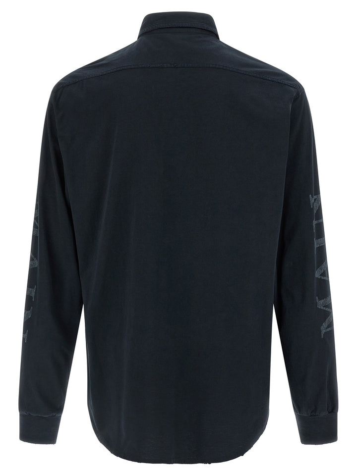Balenciaga Black Cotton Blouse