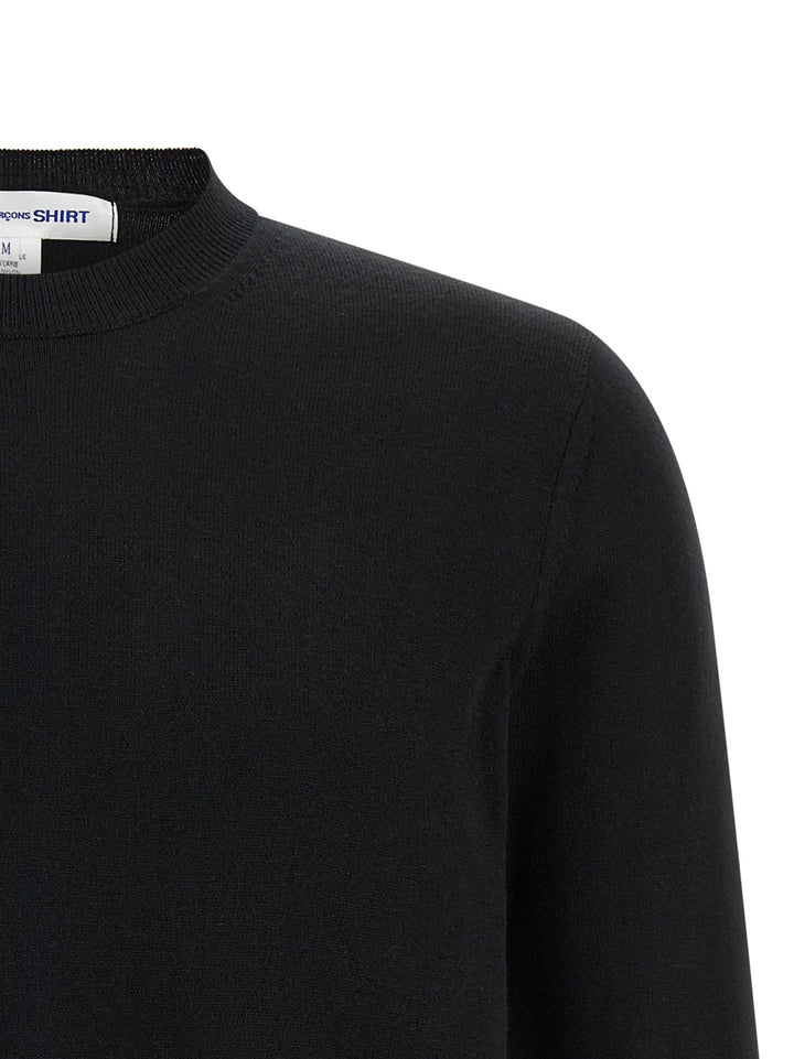 Comme Des Garçons Black Acetate Cardigan