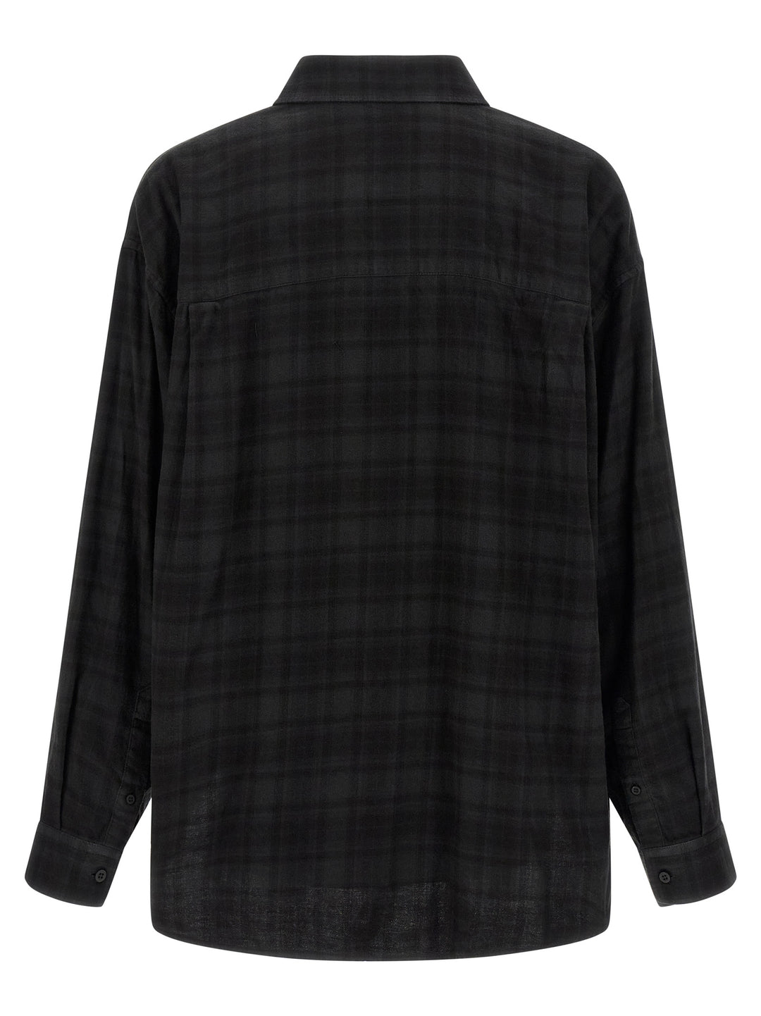 Balenciaga Black Cotton Blouse