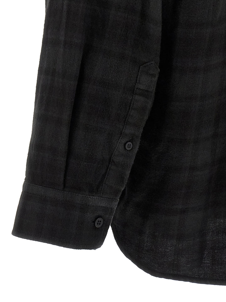 Balenciaga Black Cotton Blouse