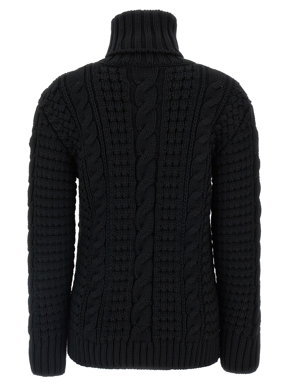 Women’s Moncler Genius Black Virgin Wool Cardigan