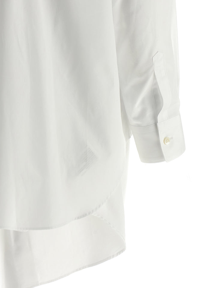 Comme Des Garçons White Cotton Blouse