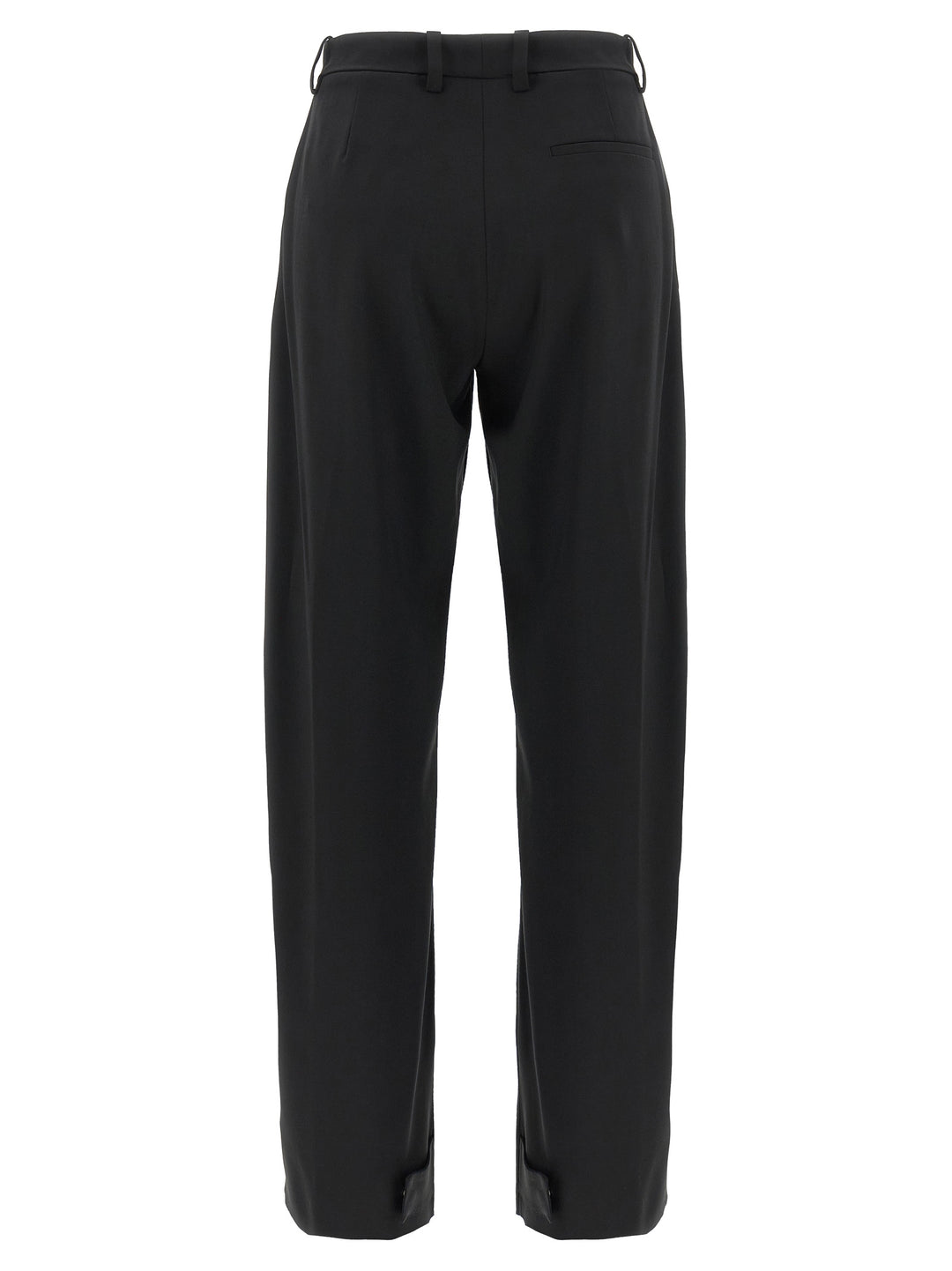 MONCLER GENIUS Black Polyester Dress Pants