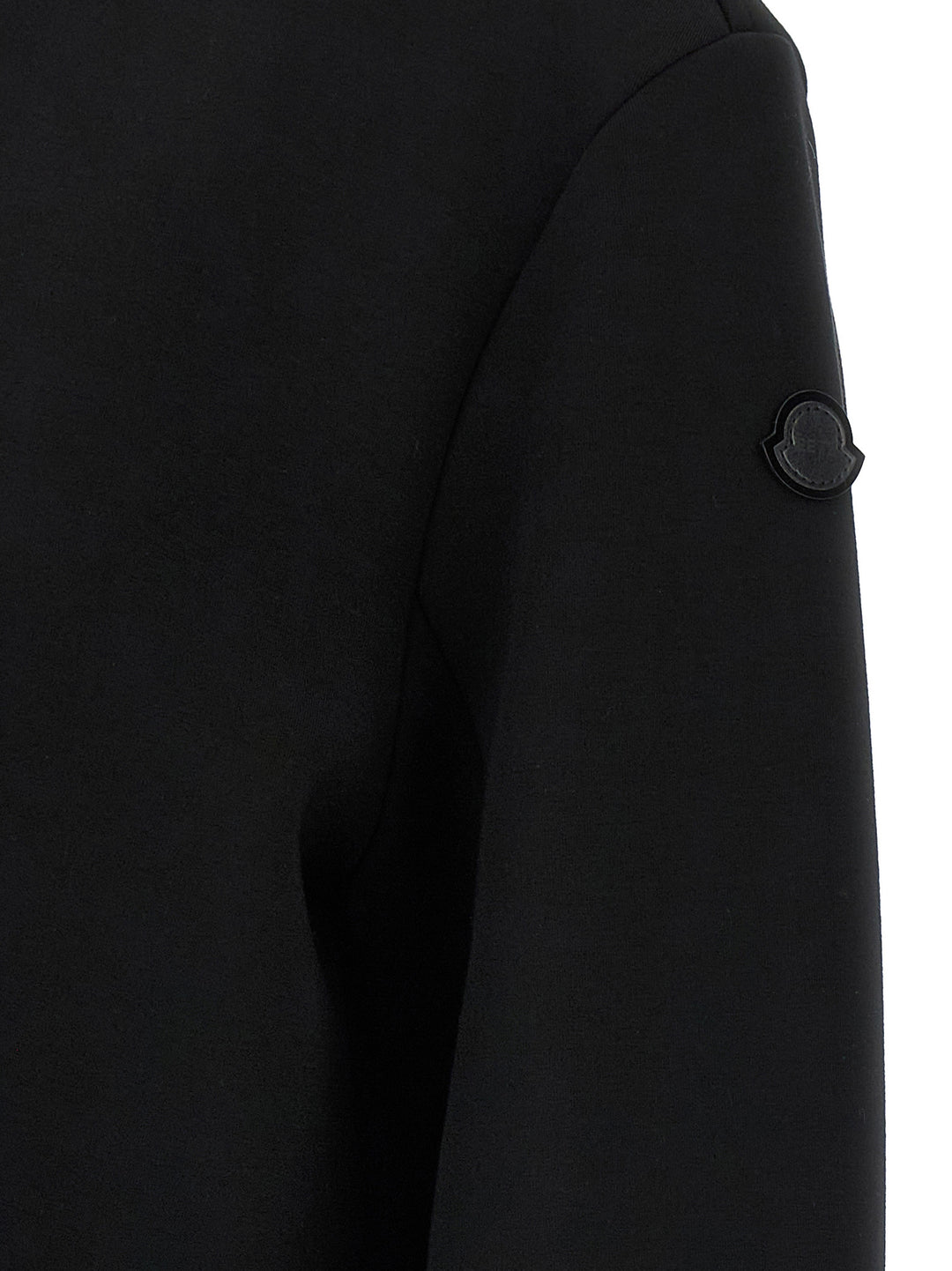 MONCLER GENIUS Black Viscose Sweatshirt
