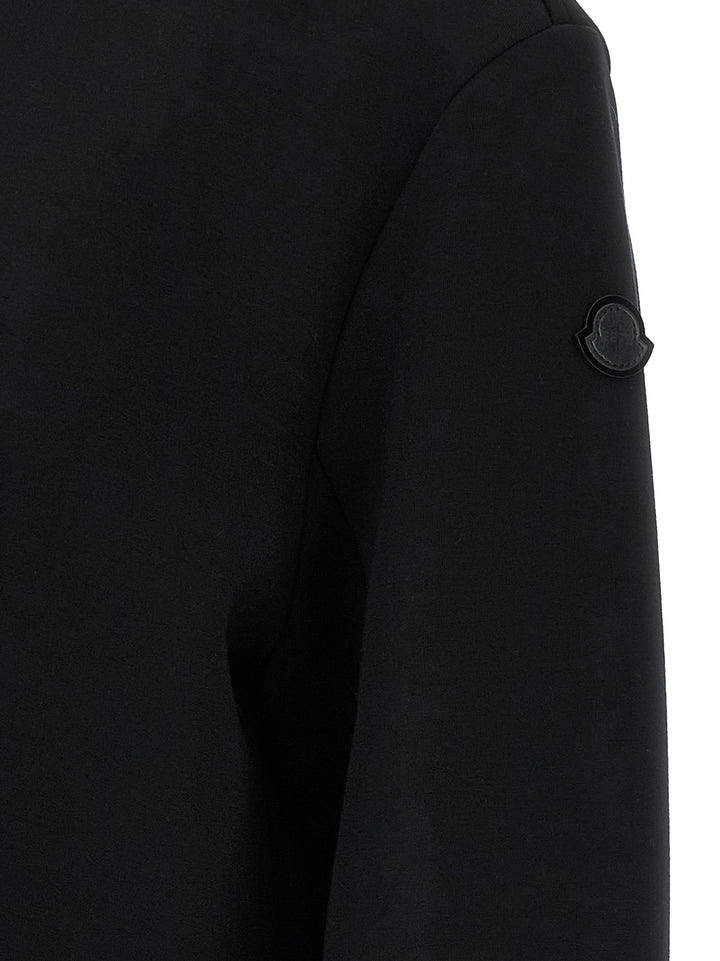 MONCLER GENIUS Black Viscose Sweatshirt