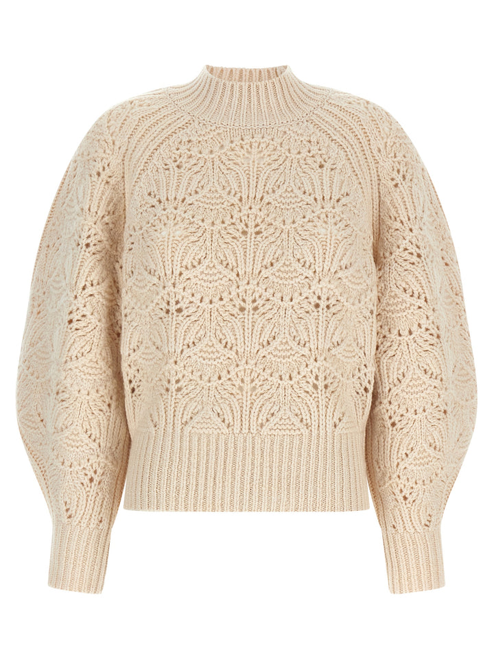 Zimmermann Beige Wool Cardigan