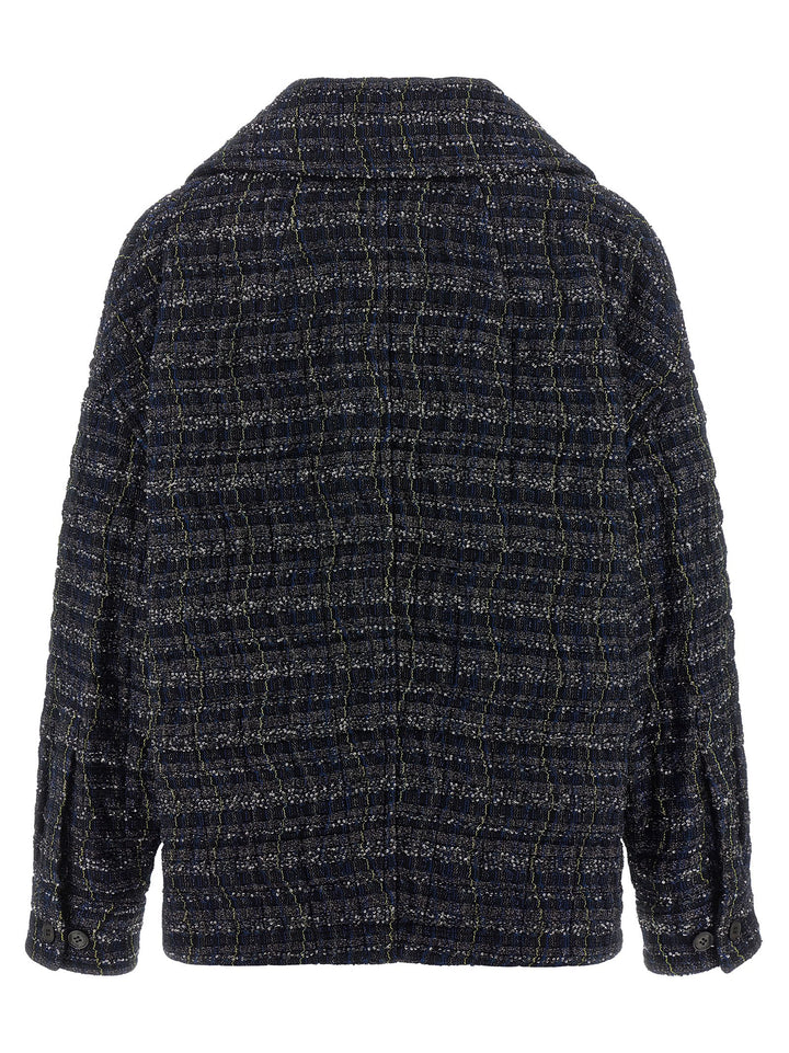 Missoni Blue Viscose Coat