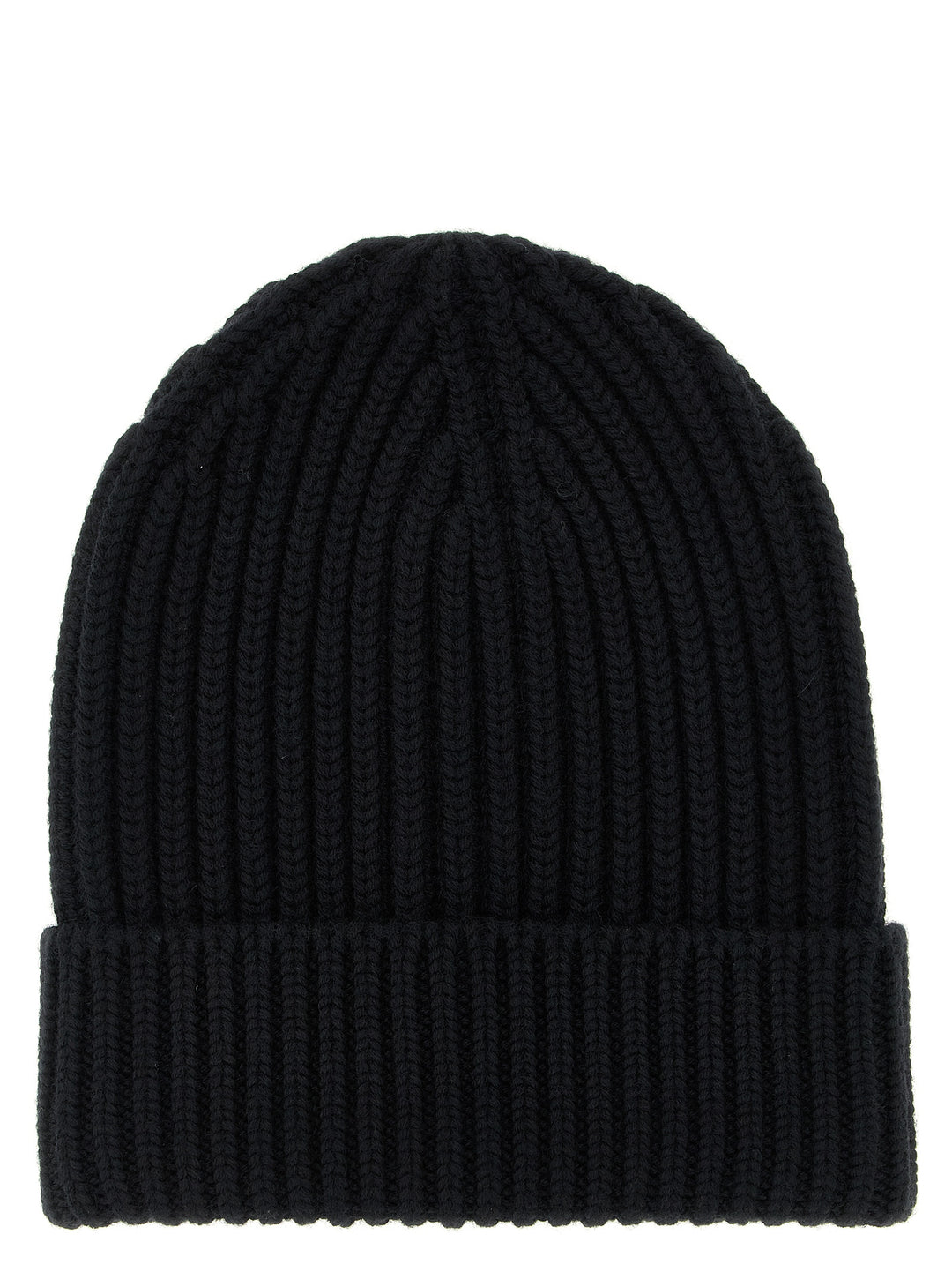 Dolce &amp; Gabbana Black Wool Beanie