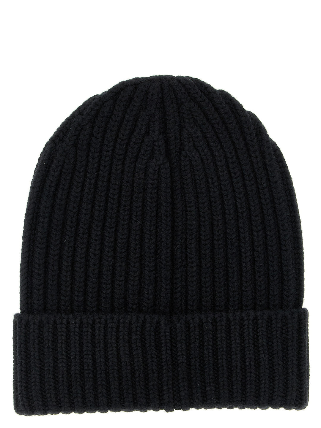 Dolce &amp; Gabbana Black Wool Beanie