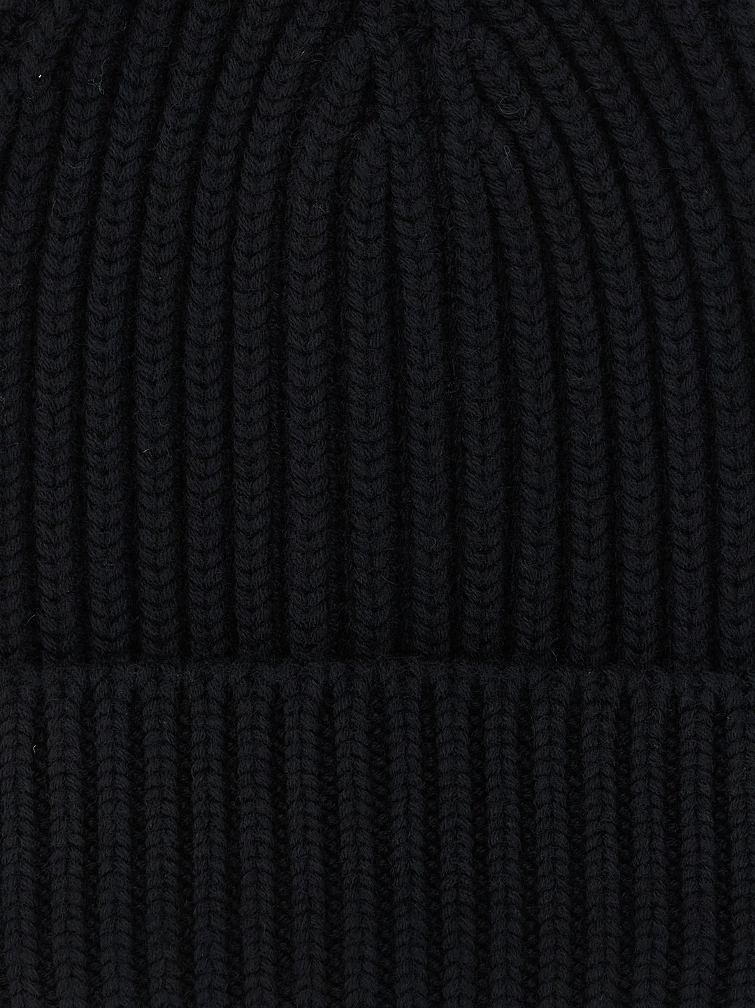 Dolce &amp; Gabbana Black Wool Beanie