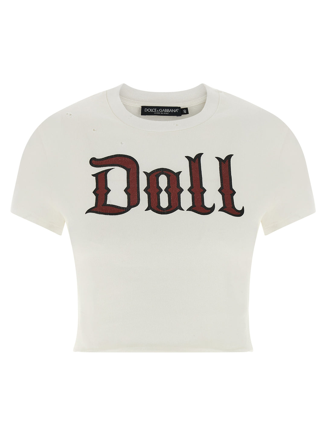 Dolce &amp; Gabbana White Cotton T-Shirt