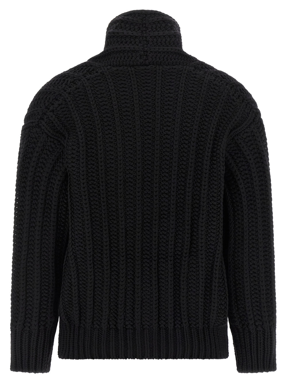 Women’s Dolce & Gabbana Black Virgin Wool Cardigan