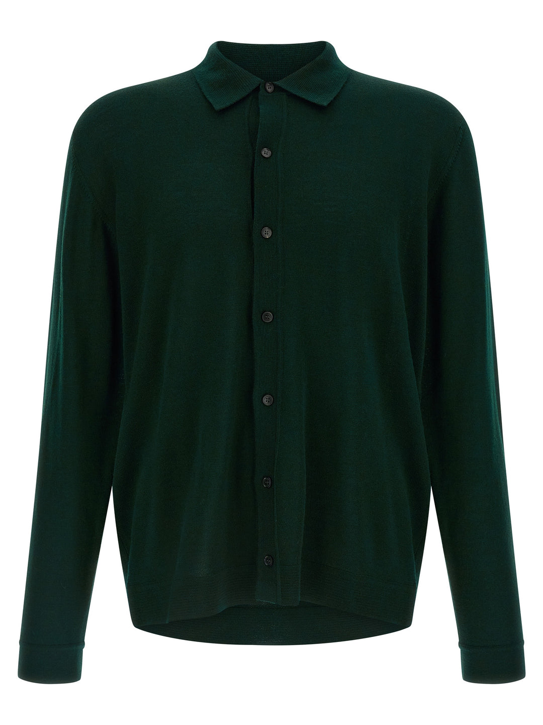 Roberto Collina Bicolor Merino Wool Cardigan