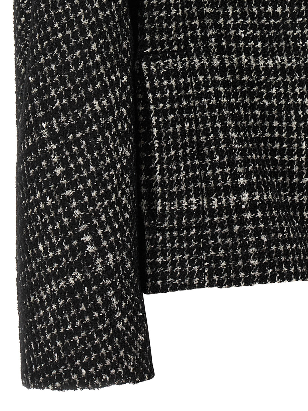 Dolce &amp; Gabbana Bicolor Cotton Coat