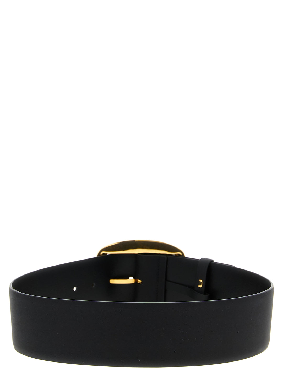 Dolce &amp; Gabbana Black Calfskin Regular Belt