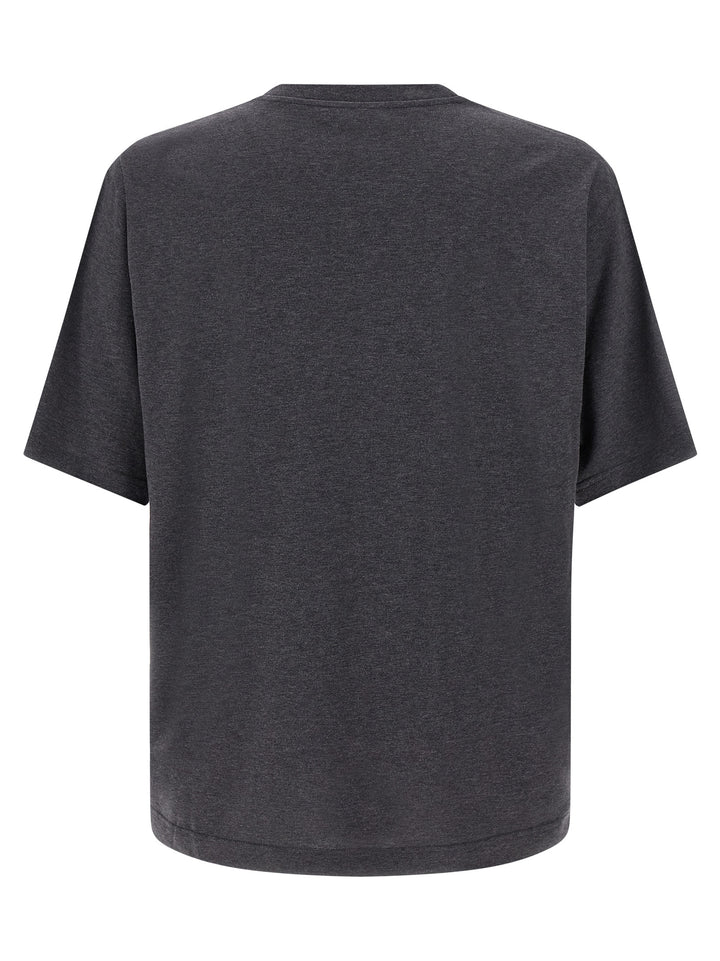 Dolce &amp; Gabbana Gray Cotton T-Shirt