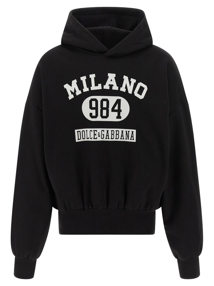 Dolce &amp; Gabbana Bicolor Cotton Sweatshirt
