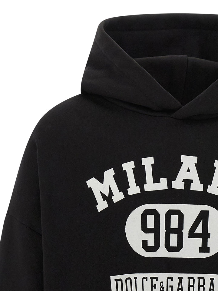 Dolce &amp; Gabbana Bicolor Cotton Sweatshirt