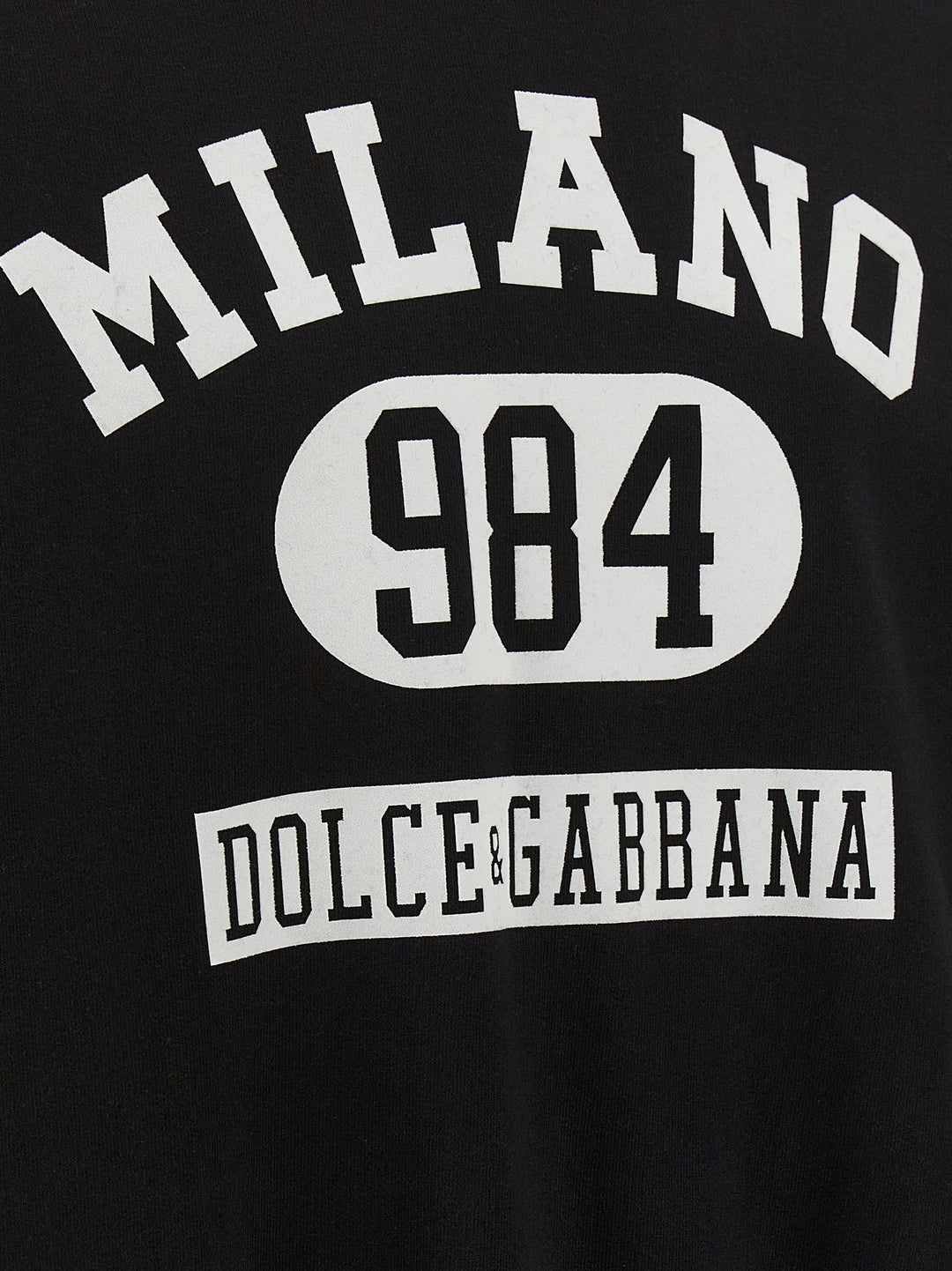 Dolce &amp; Gabbana Bicolor Cotton Sweatshirt