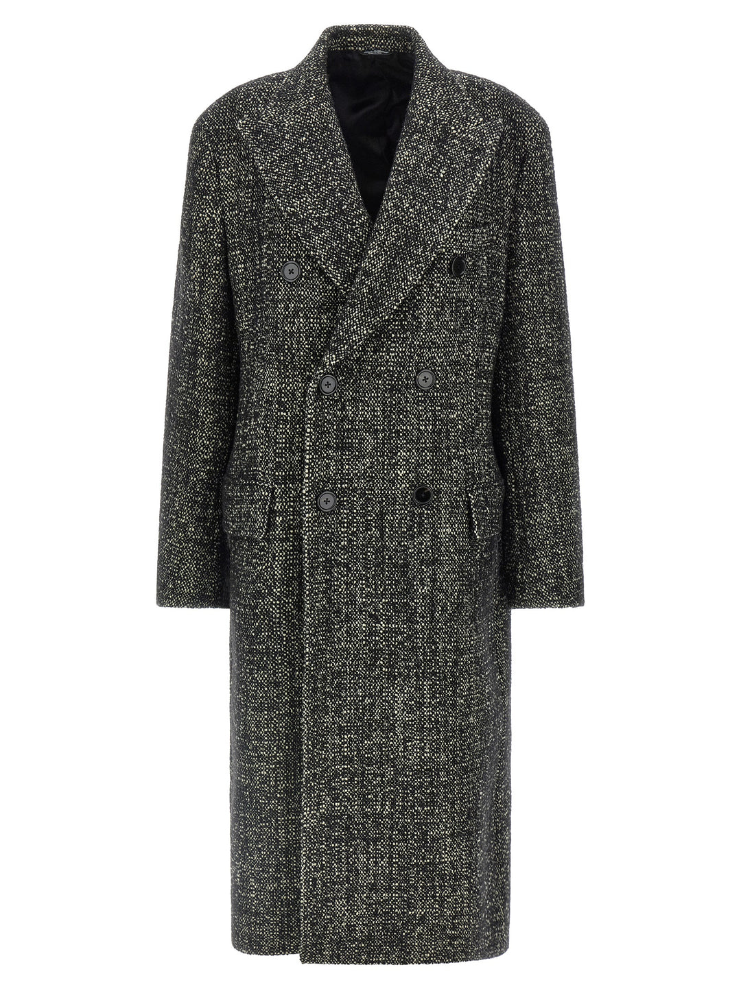 Dolce &amp; Gabbana Bicolor Polyamide Coat