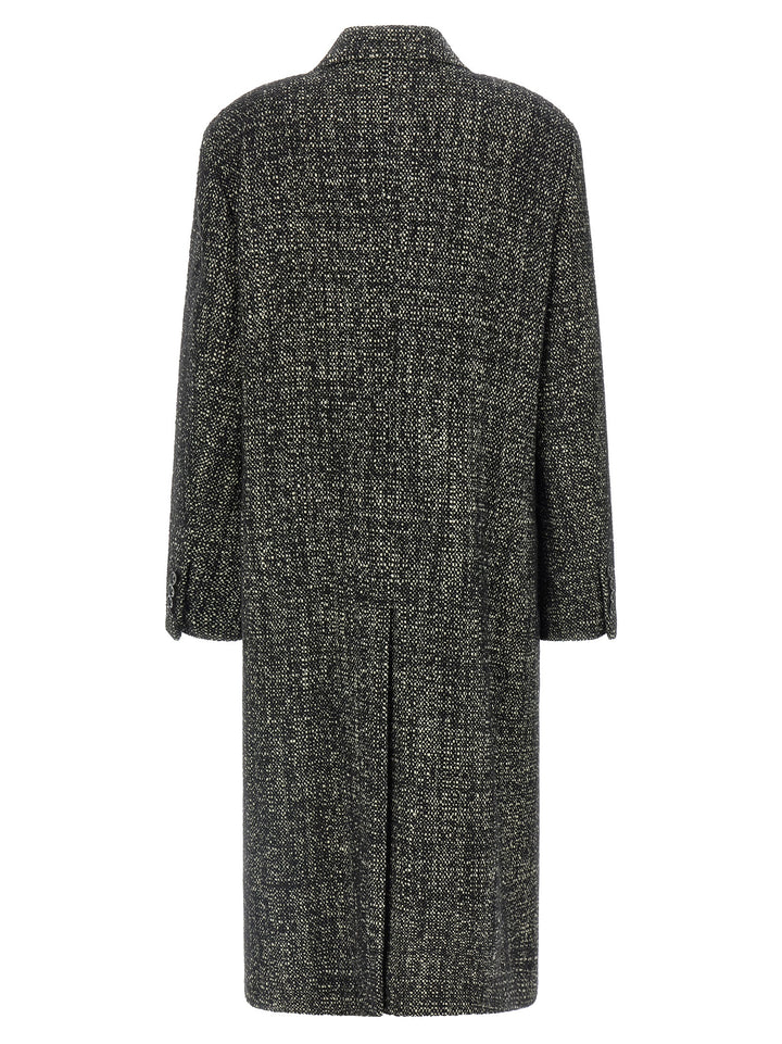 Dolce &amp; Gabbana Bicolor Polyamide Coat