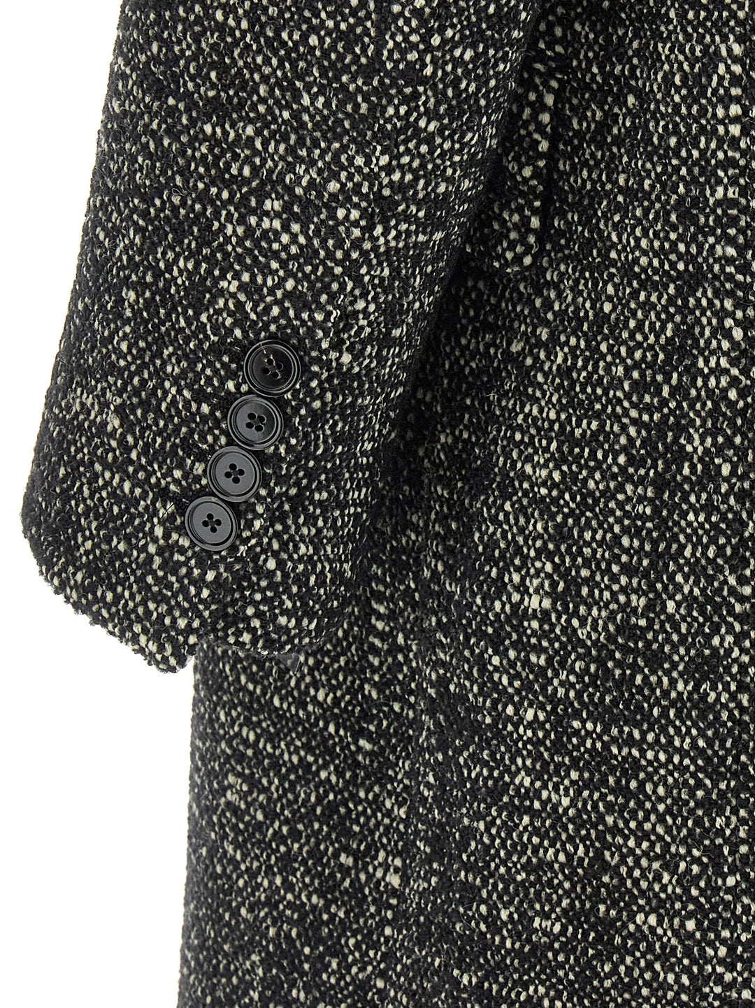 Dolce &amp; Gabbana Bicolor Polyamide Coat