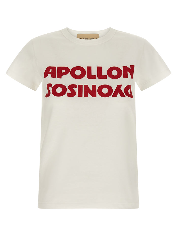 Valentino Garavani White Cotton T-Shirt
