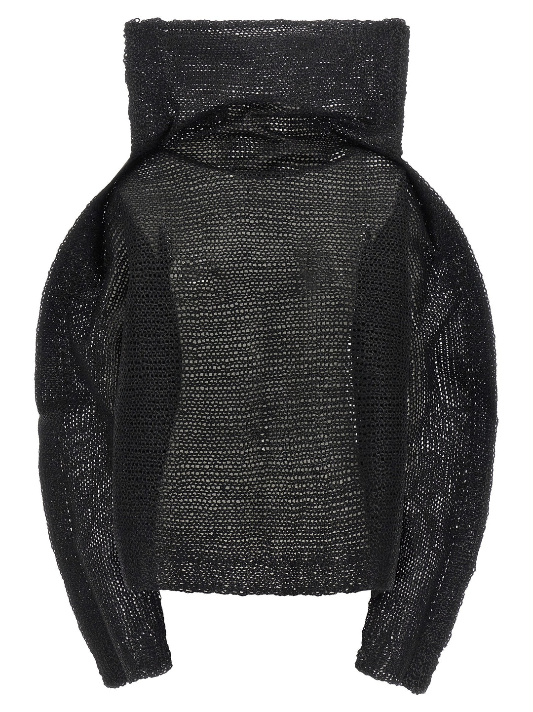 Issey Miyake Black Wool Sweatshirt