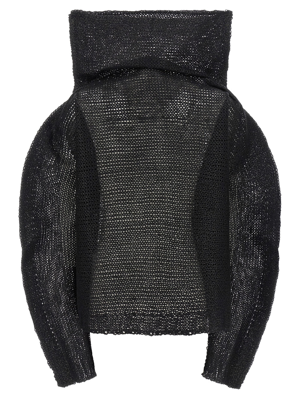 Women’s Issey Miyake Black Wool Sweatshirt