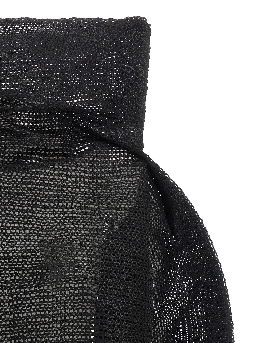 Issey Miyake Black Wool Sweatshirt
