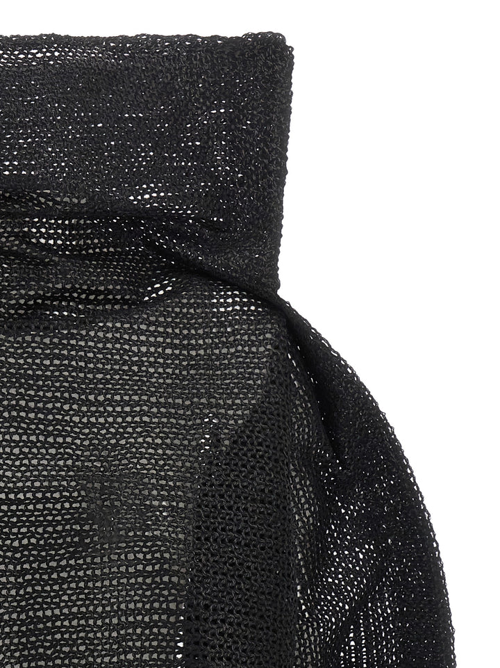Issey Miyake Black Wool Sweatshirt