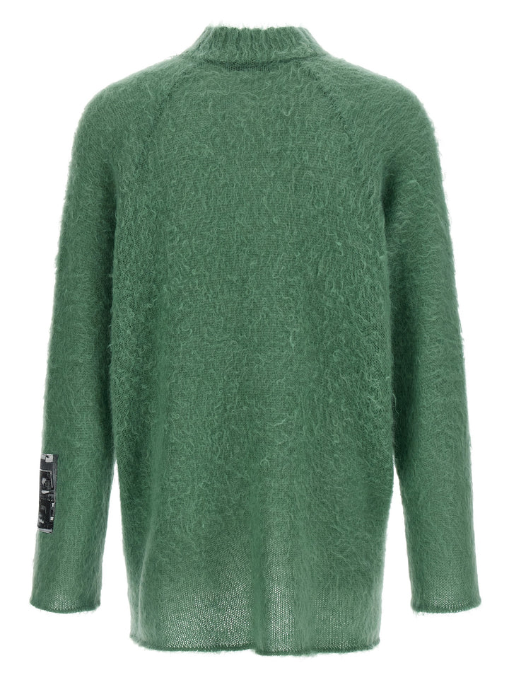 Undercover Bicolor Wool Cardigan