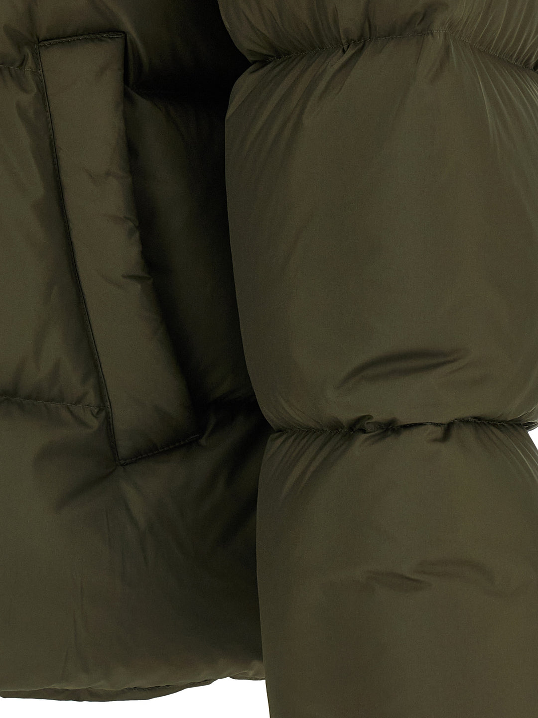Saint Laurent Bicolor Polyester Full-Length Jacket