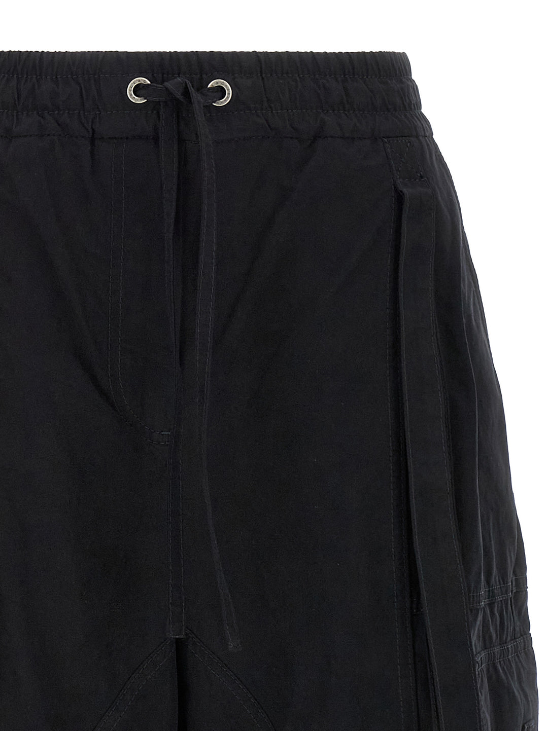 Dolce &amp; Gabbana Black Cotton Cargo Pants