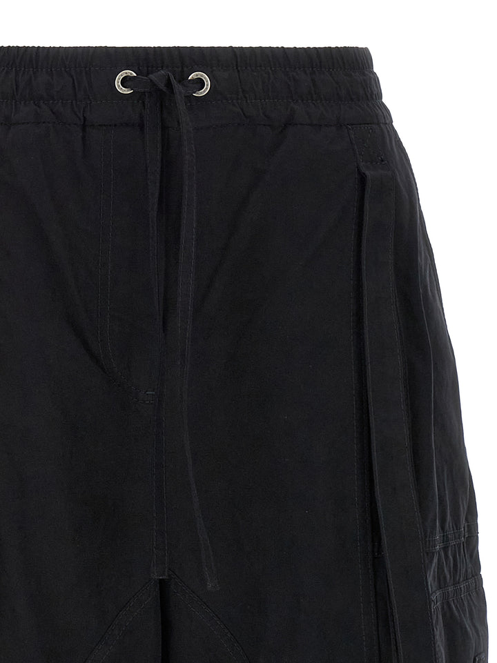 Dolce &amp; Gabbana Black Cotton Cargo Pants