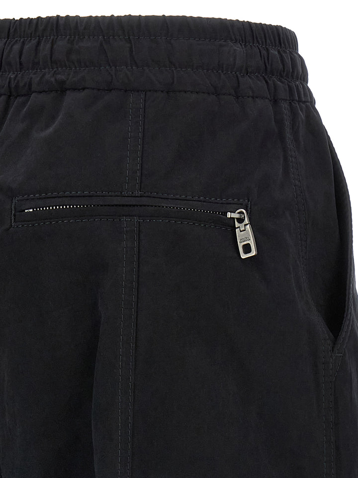Dolce &amp; Gabbana Black Cotton Cargo Pants