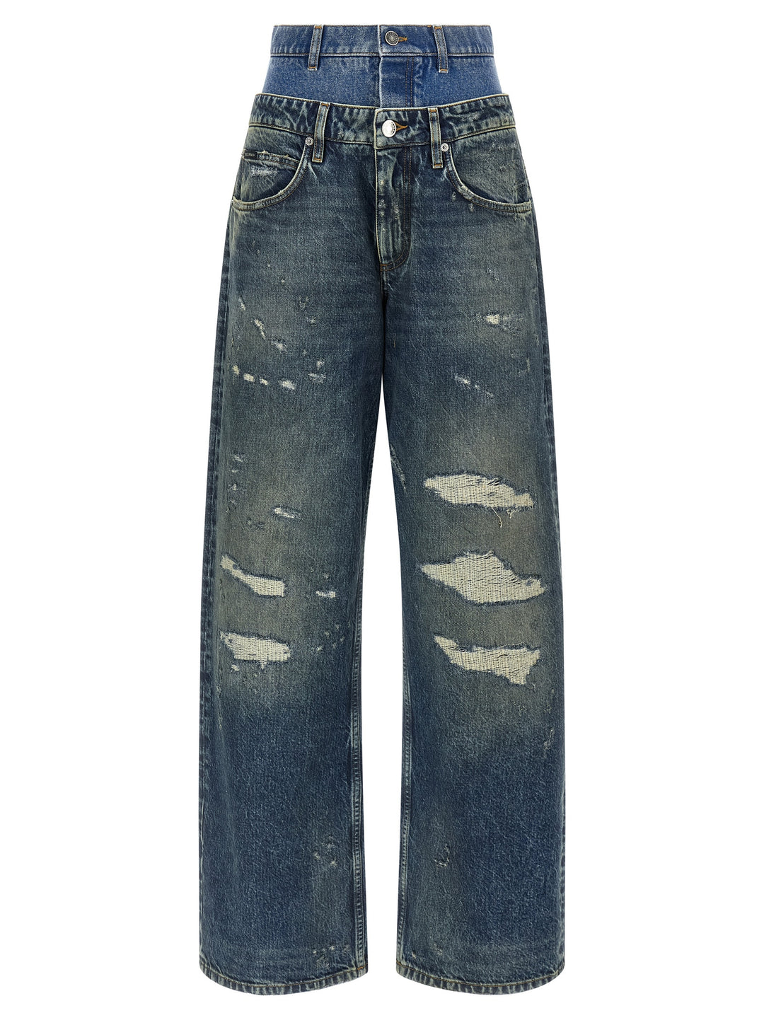 Dolce &amp; Gabbana Blue Cotton Jeans Denim