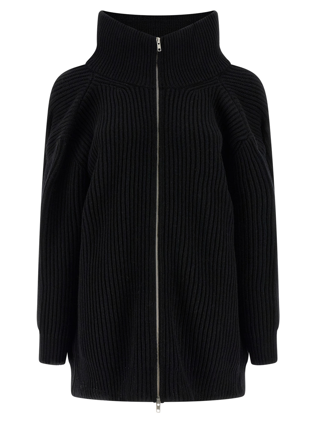 MM6 Maison Margiela Black Wool Short Dress