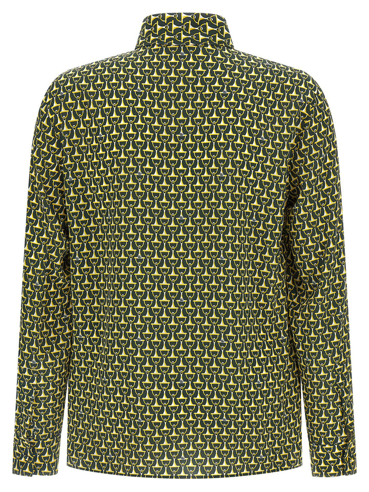 Gucci Bicolor Silk Blouse