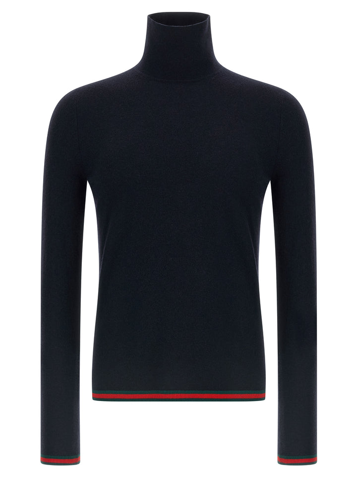 Gucci Blue Cashmere Cardigan
